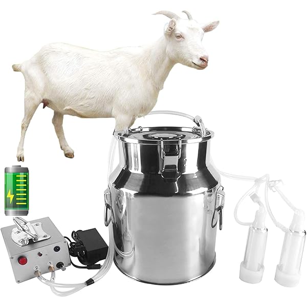 Attrezzatura Mungitura Elettrica Pulsatore Mungitura Elettrico - Per Mucche, Capre E Pecore, 2 Uscite Mungitrice Elettrica
