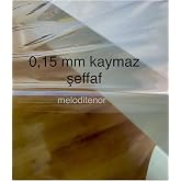 D&uuml;z ince şeffaf silinebilir kaymaz 0,15 mm net g&ouml;r&uuml;nt&uuml; pvc naylon muşamba masa &ouml;rt&uuml;s&uuml; Şeffaf 100 x 140