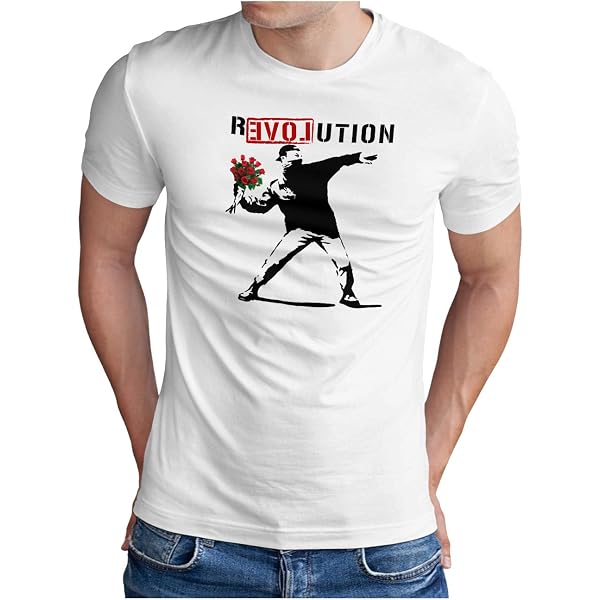 T-shirt Banksy Zèbre - Art De Rue Graffiti - Couleur - Taille XXL/XXXL - Coton - Neuf