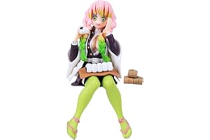 Ainvliya Ghost Slayer Anime Figure, Kanroji Mitsuri Figure Anime Characters Statue, Demon Slayer Figure Anime Figure Statue Cartoon Characters for Fans Collection Gifts Desktop Decoration