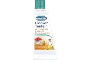 Dr. Beckmann Fläckdjävul, fett och såser | smör, specialfläckborttagare mot fettfläckar, chokladfläckar, etc.