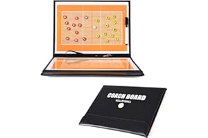 RoseFlower Lavagna da Allenatore di pallavolo lavagne Bianche da pallavolo, tattic Coaches Strategy Board Coach, ausili per l'addestramento, cancellabile a Secco, Magnetico, Lavagna per tattiche#1