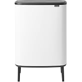 Brabantia 130205 &ccedil;&ouml;p kovası, beyaz, 60 litre