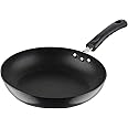 Vinod Hanos Non-Stick Fry Pan 24 cm Diameter, Hard Anodised Non-Stick Coating with 100% Virgin Bakelite Riveted Handle - Black (Induction and Gas Stove Friendly)