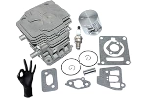 ICOOYO Kit piston cylindre pour Stihl FR410C-E FS260 FS260C-E FS260C-EZ FS260R FS260RC-E FS261 FS261C-E FS261C-EZ FS410 FS410C-E FS410C-EM FS410K FS411C-EM FS411C-EM FS411C-EM 1C-EML SP. 452