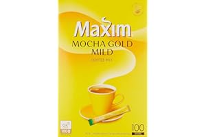 Maxim Mocha Gold Korean Instant Coffee - 100 szt
