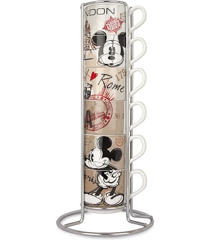 MIJOMA 4er Set Porzellan-Kaffeetassen Mit Skelett-Design – Stapelbar, 200 Ml Fassungsvermögen, Spülmaschinenfest