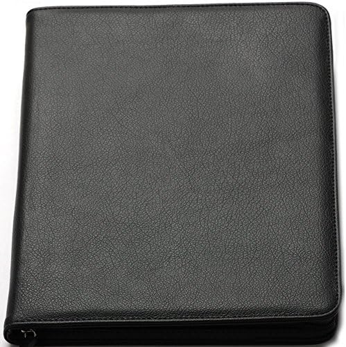 A4 Zip Conference Folder Business Black America