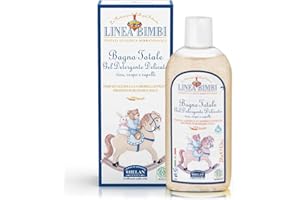 Helan, Linea Bimbi BIO, Baby Shampoo and Body Wash, Baby Wash Gel with Marigold & Chamomile Flower Extracts, Kids Shampoo & Gentle Cleanser with Sweet Almond Protein for Baby Bath, Made in Italy 250ml