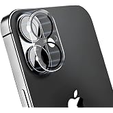 Scratch Resistant Case Friendly Tempered Glass Camera Protective Lens (iPhone 17) compatible with iPhone 17