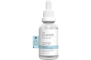 The Purest Solutions Intensive Hydration Serum (Hyaluronic Acid 2% + B5) - Moisturizing Anti-Aging Care for All Skin Types - Vegan | Cruelty Free | Eco Friendly (30 ml)