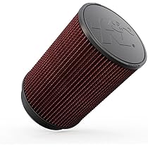 K&N Filtro Aria Universale Conico 102mm flangia, 165mm base, 114mm top, altezza 178mm (RU-1032
