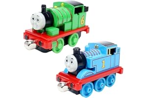 CBOSNF Thomas die kleine Lokomotive,2 Stück Pull-Back Vehicle,Legierung Magnetische Verbindung,Thomas Percy Spielzeuge,Geburtstags Party liefert Dekoration Zubehör für Kinder Party Dekoration