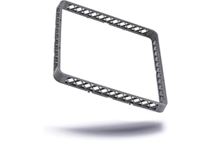 FAIMEX Kerafactum Aufsatz Rahmen für Spülkorb Korb Erweiterungselement für Körbe Teller und Tabletts Gläser Gastro Spülmaschine Spülmaschinenkorb aus Kunststoff 50x50 cm erweiterbar rack extender