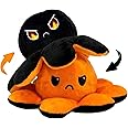 COLORS Reversible Octopus Plush Stuffed Animals - Flippy Octopus Plushie - Mood Octopus reversible plushie uk - Happy sad octopus toy shows your true emotion silently!