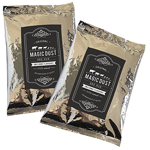 Preisvergleich Produktbild Magic Dust Rub BBQ 100% natürliches Grill Gewürz Trockenmarinade 1000gr - exkl. Sondermischung
