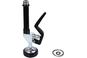 POUGEO Pre-Rinse Spray Shower Head Pull Down Swivel Sink Sprayer Head Valve Replacement Part Handheld Faucet Accessories Chrome Finished for Commercial Kitchen Taps (Spray Head)