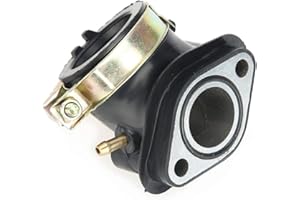 AKOZON Reemplazo del Adaptador del Tubo del colector de admisión del carburador para GY6 Motor Scooter ATV
