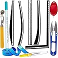 Artonezt Tailoring Scale Set of 5 - for Tailors + Multipurpose Tailoring Sewing Accessories Set of 6
