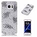 Produktbild Fanryn Samsung Galaxy S7 edge Hülle,Bunte Muster Weich TPU Handy Hülle Durchsichtig Transparent Etui Cover Case Protective Shell Soft Schutzhülle Telefon Kasten für Samsung Galaxy S7 edge – Leopardfedern