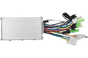 Dilwe Contrôleur de Moteur Brushless Contrôleur de Vitesse sans Brosse 36V / 48V 350W pour Vélo Electrique Scooter