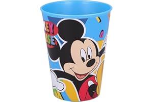 Stor Gobelet en plastique bleu Disney Mickey Mouse pour enfants 260 ml