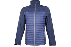 Hkm San Juan-6900 - Chaqueta de equitación para adultos, color azul oscuro, talla
