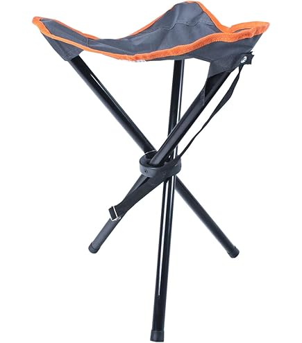 Portable Chair Black Sierra Fold-Up Hunting Chair Lightweight
