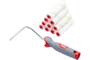 ProDec Advance Mini rulli e telaio in microfibra a pelo corto, 11 pezzi, 10,2 cm