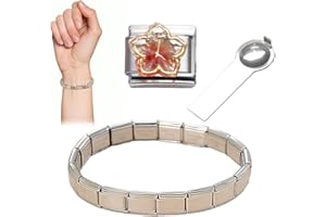 OIXYAZ 3 Piezas Italian Charms pulsera encantos 9 mm Joyería