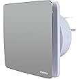 HEWA Casa 6 Inch 150mm (Round) High Speed Copper Exhaust Fan For Bathroom Kitchen Office With Dust Protection Shutters (Steel Grey), 4 stars