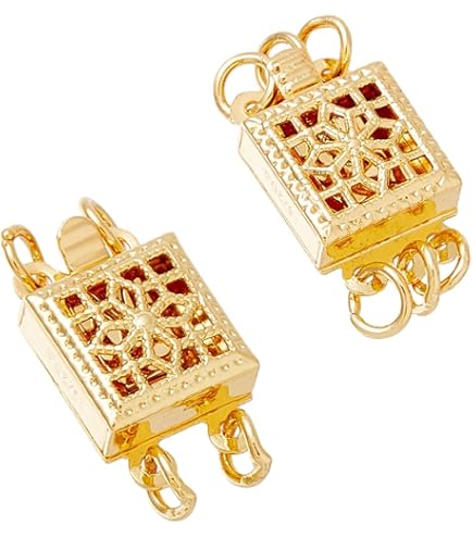 Kettenverschlüsse wie Karabiner und Toggel für Ketten und Armbänder
