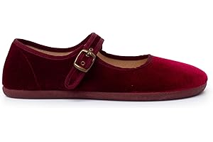 Pisamonas Merceditas Mujer Barefoot Terciopelo Hebilla