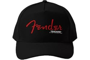 KRYDN Baseballkappen für Männer und Frauen Fender Telecaster Gitarre Baseball Cap Hat Snapback Herren Cap Cap Printed Cap Sun Hip Hop Casual Weihnachts- und Neujahrsgeschenke