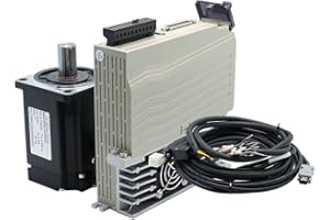 LCRHLCNC Servomotor 400w 600w 750w mit 60 80 Flansch 17 Bit Absoluter AC 220V Servo Fahrer hoher Genauigkeit magnetischer Servo 3000-6000RPM (750w)