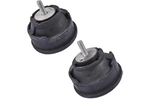 Bisenya 2x Delantero izquierdo+derecho Soporte motor Compatible con Serie 3 E46 316i 318d 320d Z4 Cabr-iolet Com-pact Cou-pe 22116779971