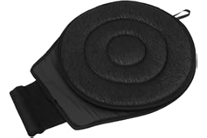 FELTECHELECTR Rotating Car Seat Pad Car Seat Cushion Swivel Turntable Universal Pillow for Elderly