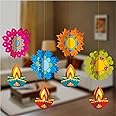 Shree Space - Unique Lantern - Festive Paper Hanging for Home & Office Decor (Pack of 12, Multi-Colour) All Festival Diwali, Christmas & New Year Gift | Corporate Gift | Home Decor Items