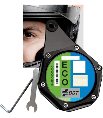 Supporto Porta Documenti Per Moto ITV – Telaio Universale In Alluminio Per Disco Fiscale, Impermeabile, 4 Colori, 11x2,6 Cm, Argento