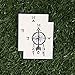 Tattify Dreamcatcher Compass Temporary Tattoo - Pursuit (Set of 2)