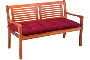Detex Cuscino per Panca 110x45x8cm Copripanca Cuscini Panche Imbottitura Panchina Interno Esterno