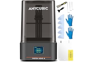 ANYCUBIC Photon Mono 4 10K Imprimante 3D Résine, Impression Rapide 70mm/h, Imprimante Résine avec Matrice LighTurbo Améliorée, Grande Taille d'impression 153.4 X 87 X 165mm³ (2.2L)