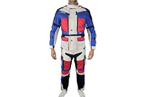 WinNet Completo tuta moto in cordura giacca e pantaloni per turismo (M)