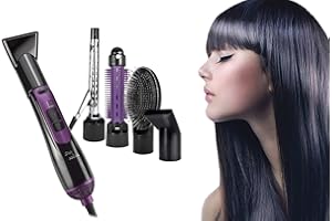 Jocca 4-in-1 Hair Styler – Air concentratore, pennello, raddrizzatore spazzola e arricciacapelli.