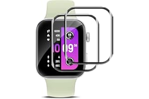 REROXE 2 Stück Schutzfolie für Panzerglas für Huawei Watch Fit 3, HD Ohne Luftblasen Anti-Kratzer Huawei Watch Fit 3 Displayschutzfolie, Ultrabeständig Frei von Staub Huawei Watch Fit 3 Schutzglas