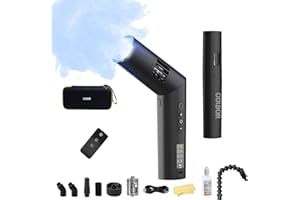 Colbor CF5 Portable Fog Machine with Magnetic RGB Color Light Battery Powered Portable Smoke Machine Handheld Fog Machine w/Remote Control Fogger for Parties Stage Effects
