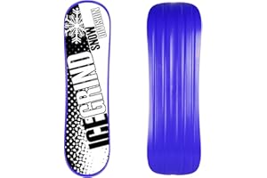 KROWN SKATEBOARDS Snowskate IceGrind Snow Division Blue 9x32 - Monopatín para patinar en la nieve