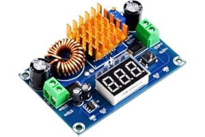 Heemol DC-DC Boost Converter Modul 3-35V auf 5-45V XH-M411 Einstellbares Step Up Voltmeter mit Digitalanzeige.