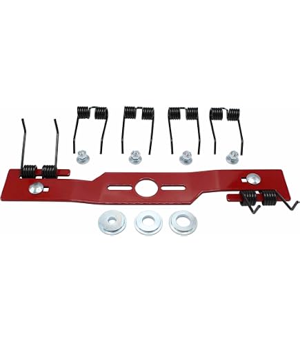 2 Paires de Lames de Broyeur de Jardin, Couteaux de Broyeur à Bois avec Vis Pour Eco ES1600, Ryobi RSH2545B, BG-KS 2040, McCulloch