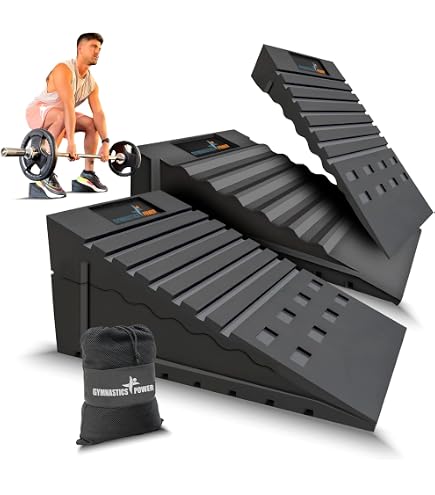 Set Stretching Mollet Bozeera Set De 3 Cales D'étirement Mollet - Angles 9° Et 18° - Guide Exercices Inclus - Entraînement Fitness Cale-pieds Abdos Decathlon